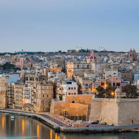 Front Row Malta - Your Grand Harbour With Rooftop Terrace & Views Of Valletta Kalkara