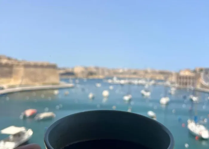 Front Row Malta - Your Grand Harbour With Rooftop Terrace & Views Of Valletta Nocleg ze śniadaniem Kalkara